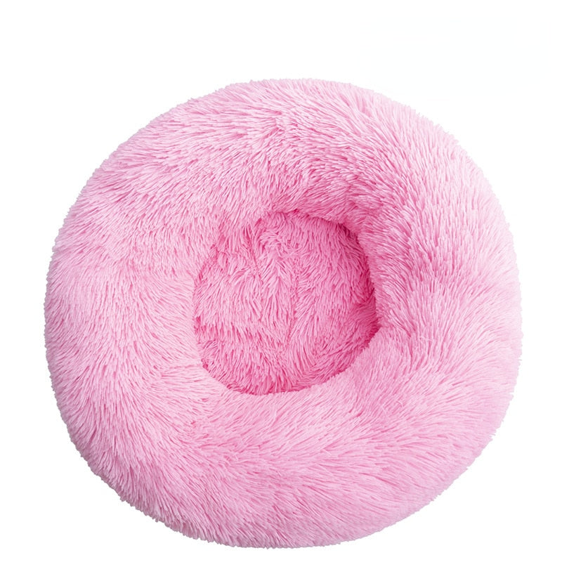 Super Soft Donut Mand Dog Bed Plush Cat Mat Dog Beds For Large Dogs Bed Labradors House Round Cushion Pet Product Accessories