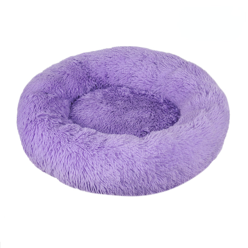 Super Soft Donut Mand Dog Bed Plush Cat Mat Dog Beds For Large Dogs Bed Labradors House Round Cushion Pet Product Accessories