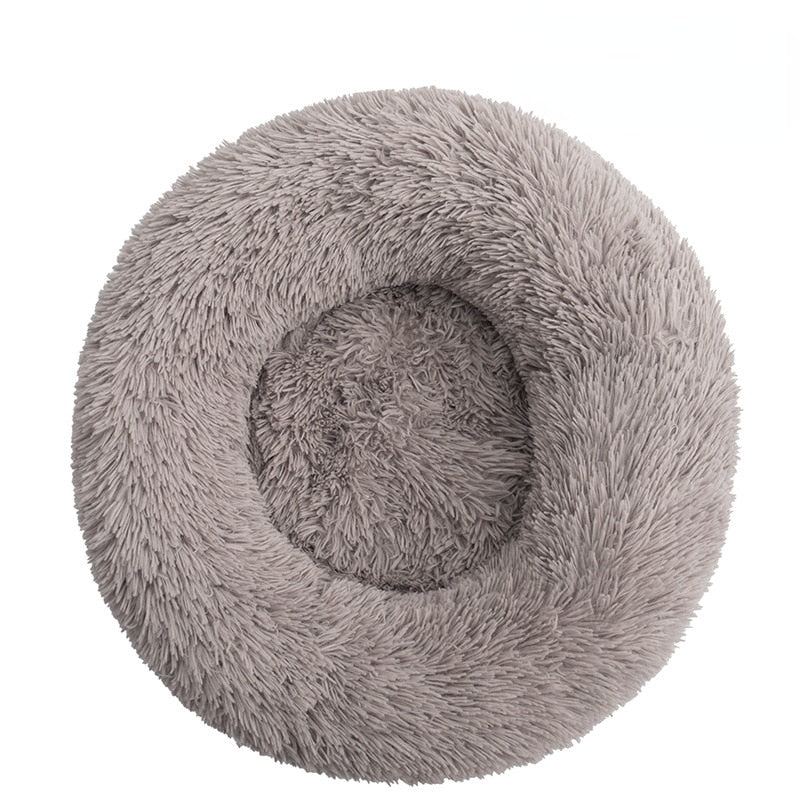 Super Soft Donut Mand Dog Bed Plush Cat Mat Dog Beds For Large Dogs Bed Labradors House Round Cushion Pet Product Accessories