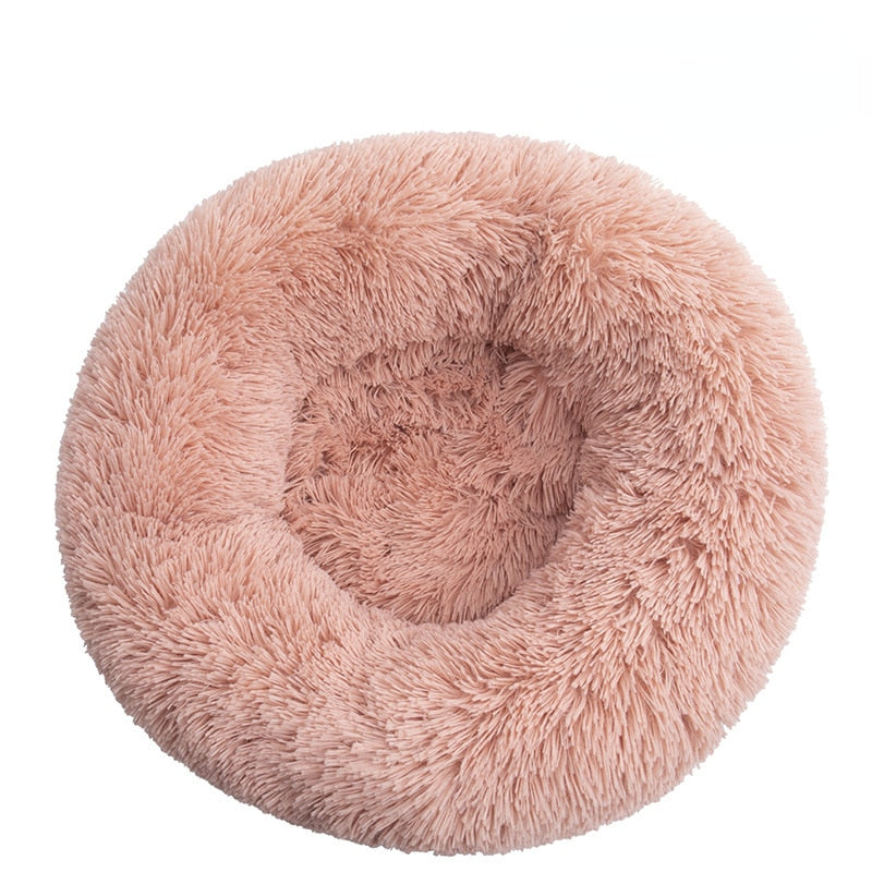 Super Soft Donut Mand Dog Bed Plush Cat Mat Dog Beds For Large Dogs Bed Labradors House Round Cushion Pet Product Accessories